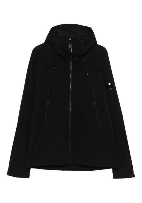pro-teck hooded padded jacket man black C.P. COMPANY | 19CMOW006A-110264A999